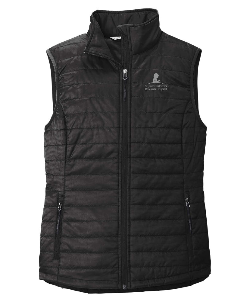 St. Jude Ladies Puffy Vest